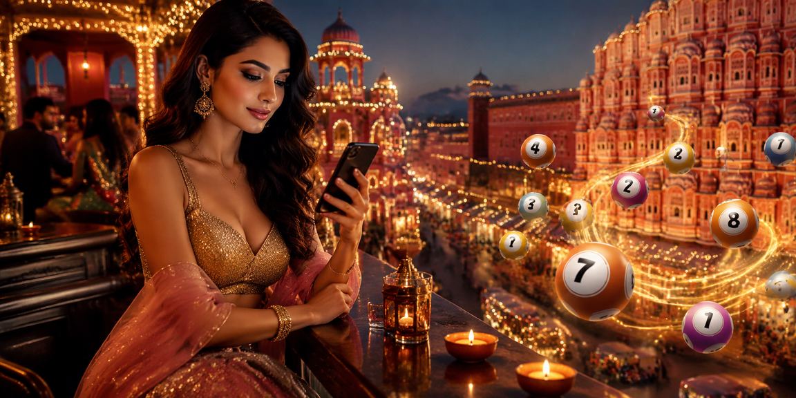 Diwali Festival promotions banner with festive lights and fireworks